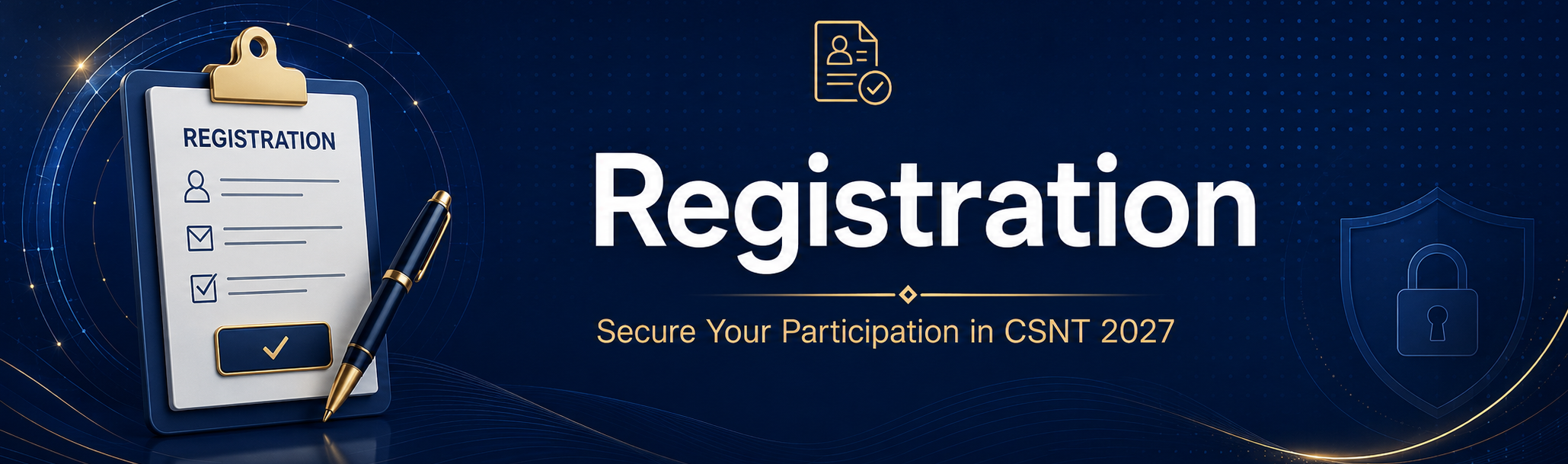 Registration for CSNT 2027